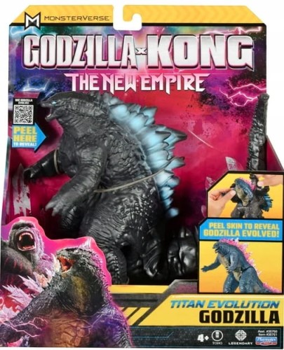 GODZILLA I KONG Titan Evolution Godzilla 17cm DŹWIĘK INTERAKTYWNA