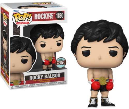 Funko Pop! ROCKY 45TH ANNIVERSARY Movies 1180 Rocky Balboa Tyson Boks