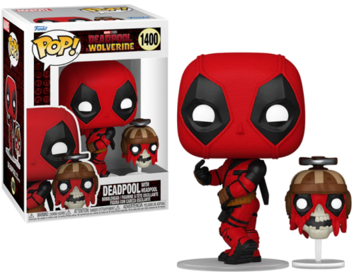 Funko Pop! DEADPOOL 3 & Buddy 1400 Deadpool with Headpool