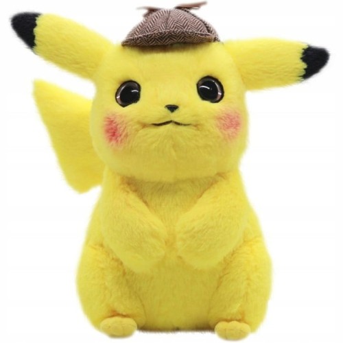 POKEMON DETEKTYW PIKACHU 32CM ORYGINALNA MASKOTKA PLUSZAK JAKOŚĆ