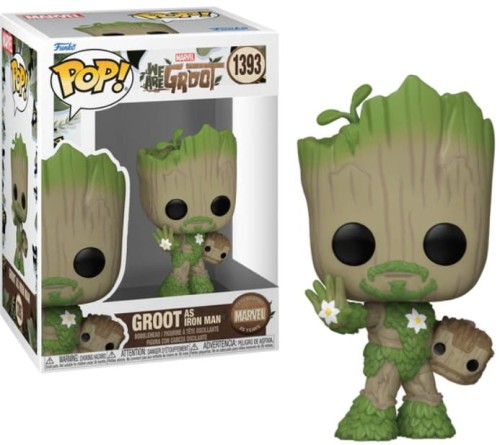 Funko Pop! WE ARE GROOT Marvel1393 Iron Man Figurka