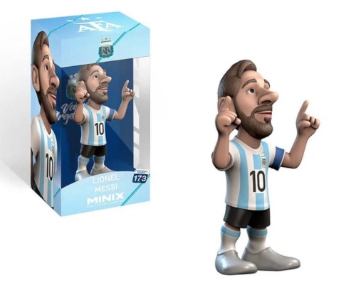 FOOTBALL Argentina Messi Lionel Figurka Minix # 12cm