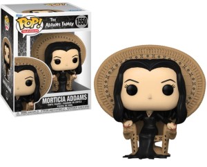Funko Pop! ADDAMS FAMILY Deluxe1550 Morticia in Chair Wednesday