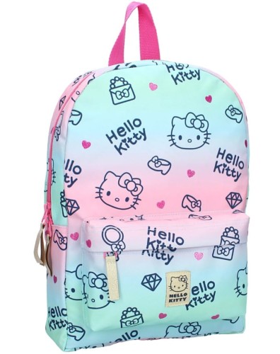 HELLO KITTY Cheerful Tye&Dye Backpack Plecak 33x23x9cm Oryginalny