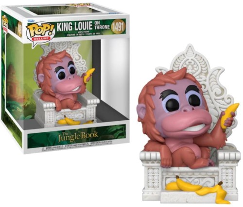 Funko Pop! JUNGLE BOOK 1491 King Louie on throne Figurka księga dżungli