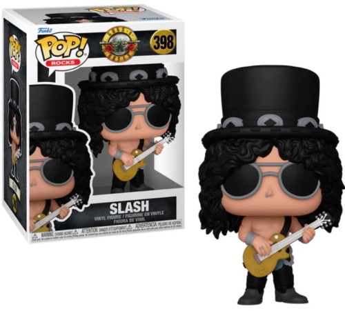 Funko Pop! GUN N ROSES Rocks 398 - Slash (1980's)