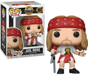 Funko Pop! GUN N ROSES - POP Rocks397 Axel Rose (1980's) Figurka
