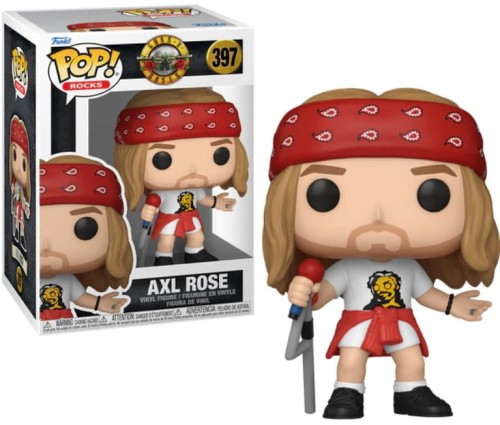 Funko Pop! GUN N ROSES - POP Rocks397 Axel Rose (1980's) Figurka