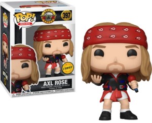 Funko Pop! GUN N ROSES - POP Rocks397 Axel Rose (1980's) Figurka Chase