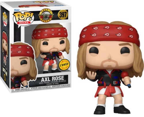 Funko Pop! GUN N ROSES - POP Rocks397 Axel Rose (1980's) Figurka Chase