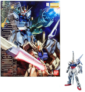 GUNDAM - MG 1/100 Strike Gundam Launcher / Sword - Model Kit