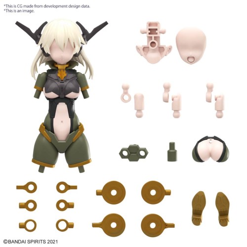 30MS - Option Parts Set 13 (Tactical Costume Color B) - Model Kit