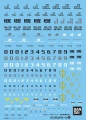 GUNDAM - GUNDAM DECAL 30 - HGUC Multiuse Earth Federation 1