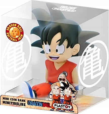 Dragon Ball Son Goku Mini Money Box Skarbonka Figurka PVC Plastoy 15cm