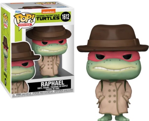 Funko POP! TMNT - POP Movie N° 1612 - Raphael with Coat & Hat