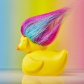 Tubbz Kaczuszka Troll Vinyl Rainbow Trolls Boxed Edition 10 cm Figurka