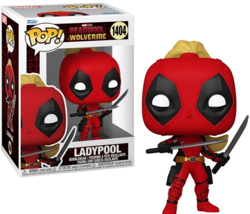 Funko POP! DEADPOOL 3 Marvel 1404 Ladypool