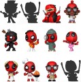 DEADPOOL 30Th Mystery Minis Figurka Funko Pop! Marvel