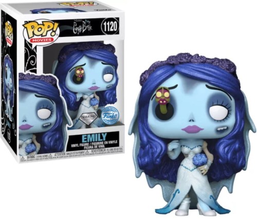 Funko POP! CORPSE BRIDE 1120 Emily with Maggot Special Edition