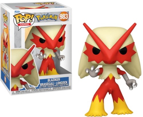 Funko POP! POKEMON Figurka Games 983 Blaziken