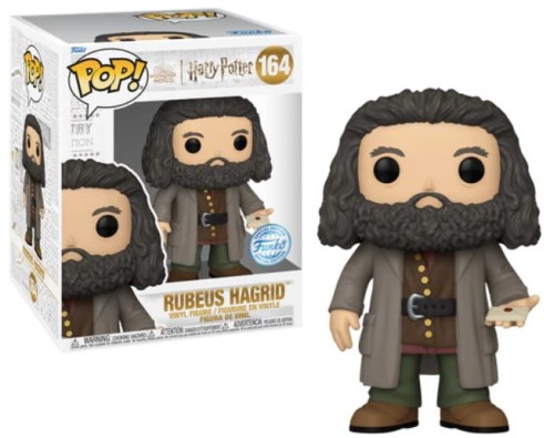 Funko POP! HARRY POTTER Super 164 Hagrid with Letter Figurka