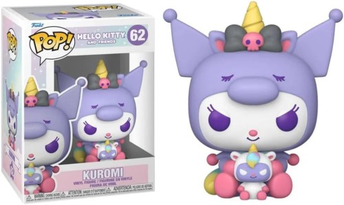 Funko POP! HELLO KITTY Sanrio N° 62 Kuromi (UP)