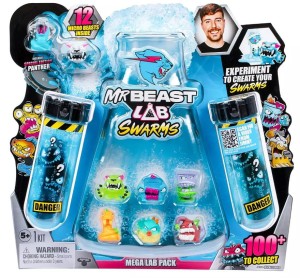 Mr. Beast Mega Lab Swarms 12-Pack 3 cm Figurki Figurka Zestaw Figurka MrBeast
