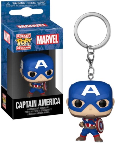 Funko Pop! MARVEL NEW CLASSICS Breloczek Figurka Captain America