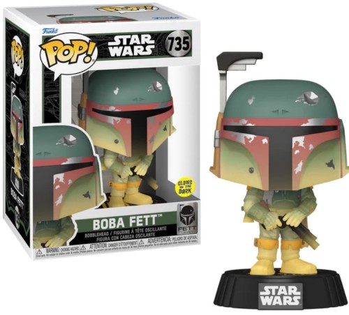 Funko POP! STAR WARS FETT LEGACY Star Wars 735 Boba Fett (GITD)