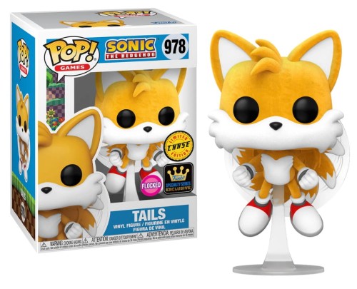 Funko POP! SONIC Figurka Games 978 Tails (Flying) (FL) Chase