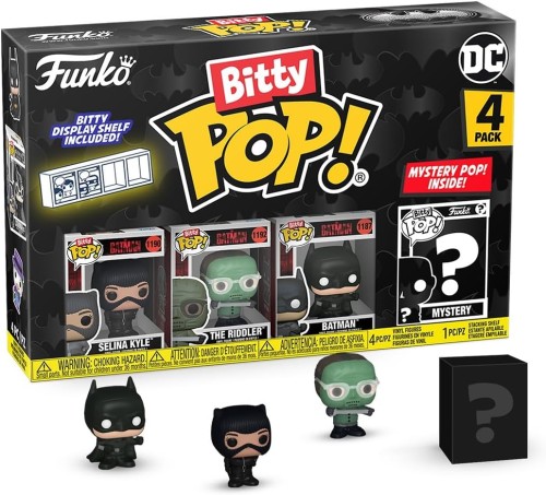 Funko Pop! BATMAN 85TH  Bitty 4 Pack 2.5cm Catwoman Joker Selina Kyle