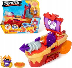 Piratix Sea Crusher Zestaw Figurka Magicbox Zabawka PIRACI TREASURE