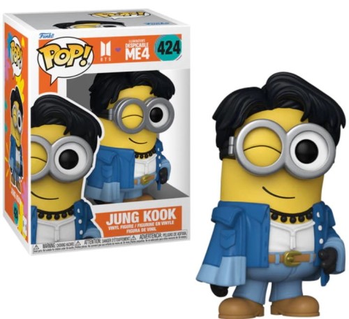 Funko POP! MINIONS X BTS POP Rocks 424 Jung Kook Minionki despicable me