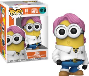 Funko POP! MINIONS X BTS Rocks 419 Jin Kook Minionki despicable me