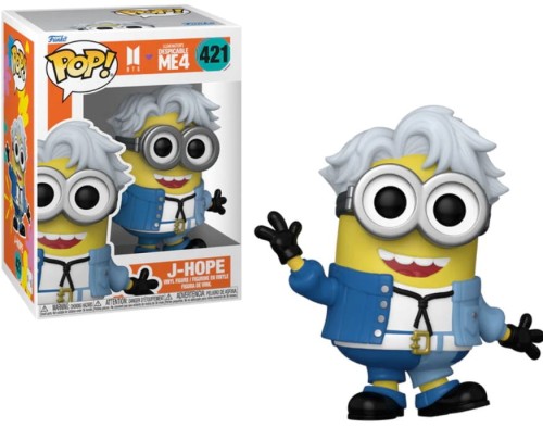 Funko POP! MINIONS X BTS POP Rocks 421 J-Hope Minionki despicable me