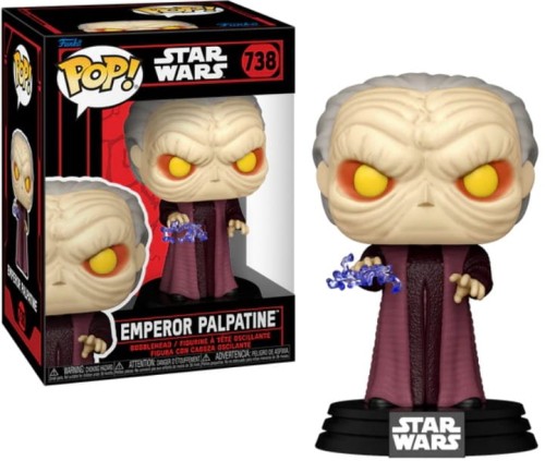 Funko POP! STAR WARS DARKSIDE 738 Emperor Palpatine Figurka Mandalorian