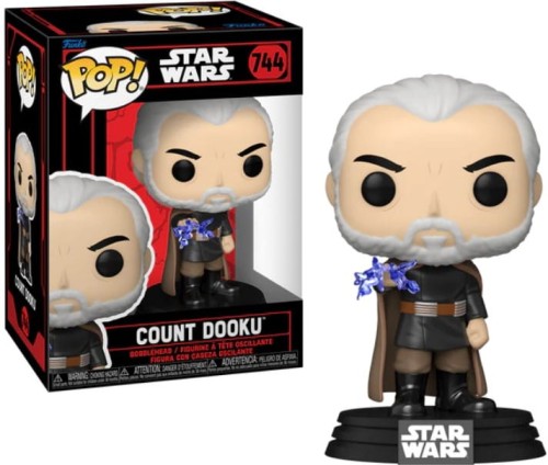Funko POP! STAR WARS DARKSIDE  Star Wars 744 Count Dooku Figurka