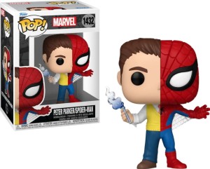 Funko POP! SPLIT Marvel1432 Spider-Man / Peter Parker