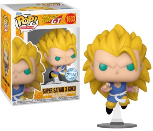 Funko Pop! DRAGON BALL GT Animation 1633 Super Saiyan 3 Goku