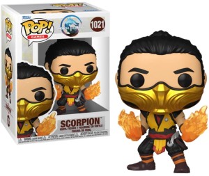 Funko Pop! MORTAL KOMBAT 1 Gaming 1021 Scorpion Figurka