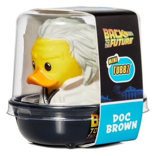 Tubbz Kaczuszka Figurka Mini Back To The Future Doc Brown Vinyl Official 5cm