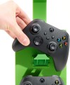XBOX LOGO PS5 NINTENDO LOGO STOJAK PODSTAWKA 4 PADY GRY HEADSET LOCKER