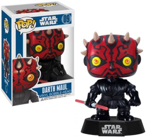 Funko Pop! STAR WARS 09 Darth Maul Figurka Mandalorian Grogu