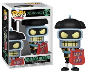 Funko Pop! FUTURAMA - POP TV N° 1756 - Bender (Matador)