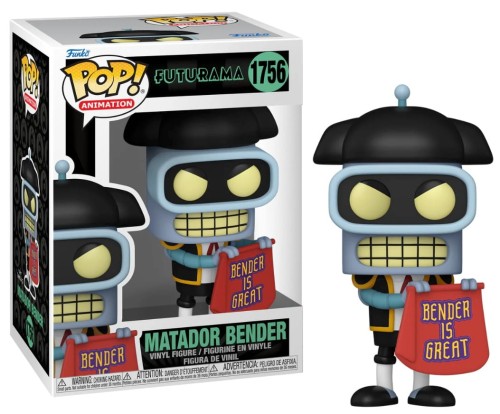 Funko Pop! FUTURAMA - POP TV N° 1756 - Bender (Matador)