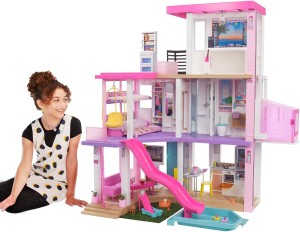 BARBIE DUŻY DOMEK MARZEŃ DREAMHOUSE DELUXE DOM WILLA WINDA I BASEN
