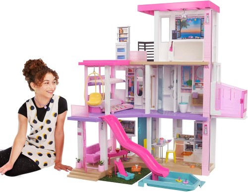 BARBIE DUŻY DOMEK MARZEŃ DREAMHOUSE DELUXE DOM WILLA WINDA I BASEN