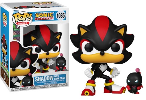 Funko Pop! SONIC Buddy 1035 Shadow with Dark Chao Figurka
