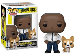 Funko Pop! BROOKLYN NINE NINE & Buddy 1626 Captain Holt with Chedda
