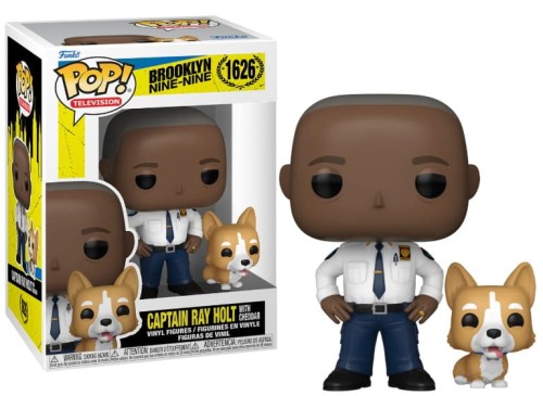 Funko Pop! BROOKLYN NINE NINE & Buddy 1626 Captain Holt with Chedda